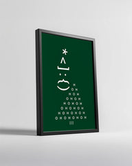 Glacial Winter Scene Poster Tablosu