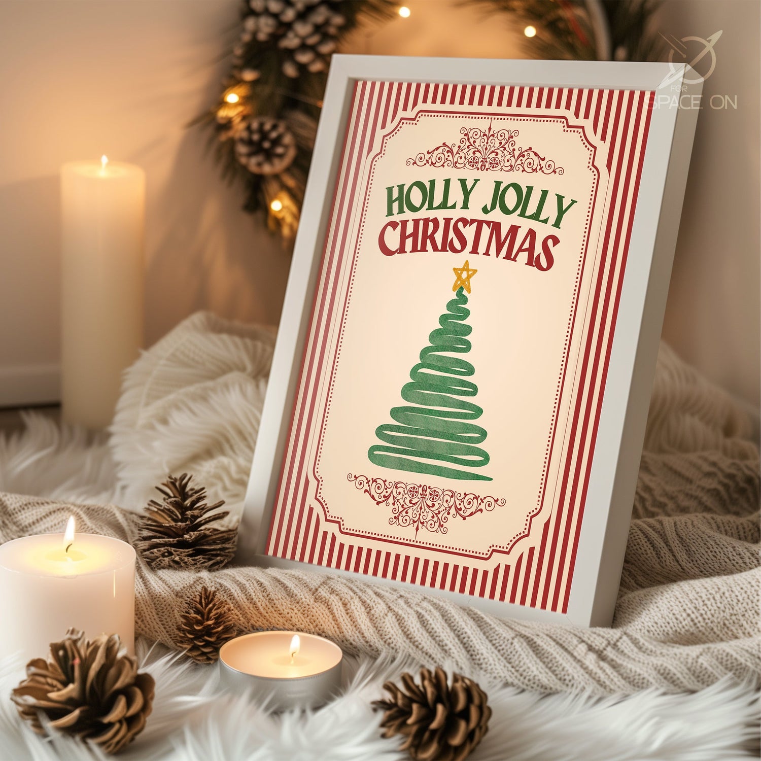 Glass Ornament Beauty Poster Tablosu