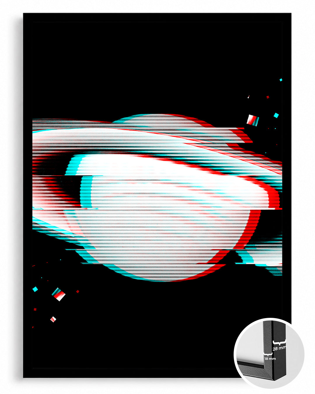 Glitch Ring Poster Tablosu