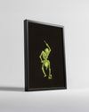 Glow Drummer Poster Tablosu