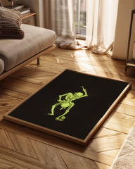 Glow Drummer Poster Tablosu