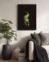 Glow Drummer Poster Tablosu