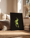 Glow Drummer Poster Tablosu