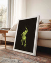 Glow Drummer Poster Tablosu