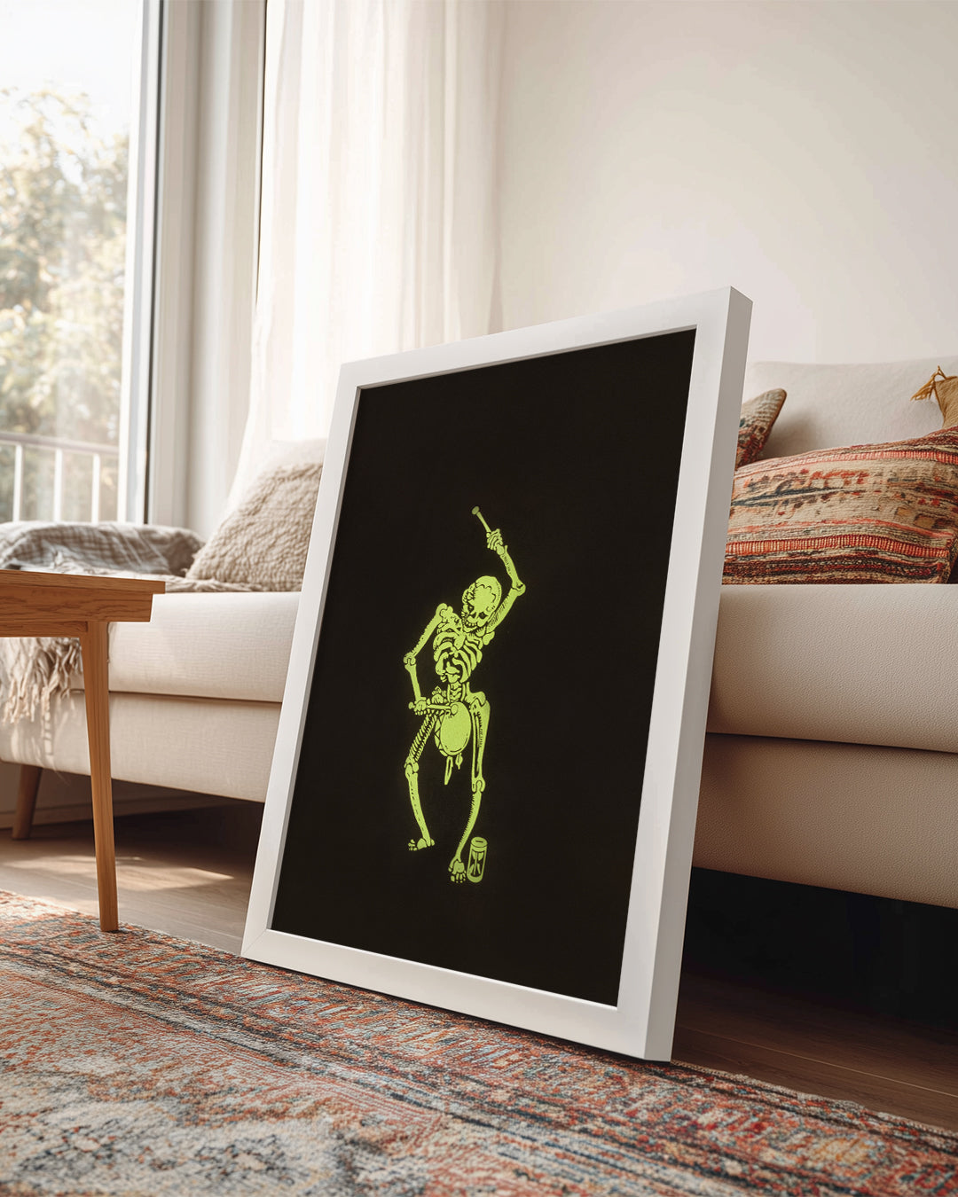 Glow Drummer Poster Tablosu