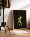 Glow Drummer Poster Tablosu
