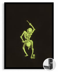 Glow Drummer Poster Tablosu