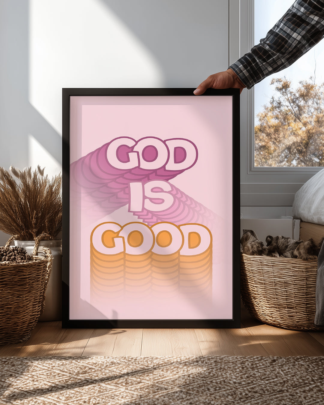 God Is Good Poster Tablosu