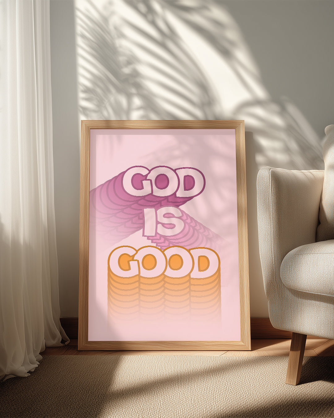 God Is Good Poster Tablosu
