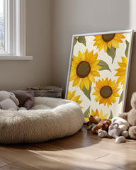 Gold Sun Poster Tablosu