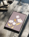 Golden Flora Poster Tablosu