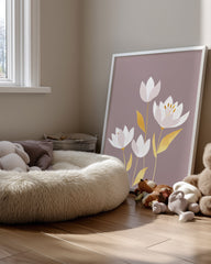 Golden Flora Poster Tablosu