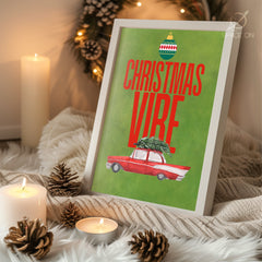 Golden Holiday Baubles Poster Tablosu