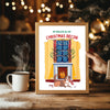 Golden Hour Snow Scene Poster Tablosu