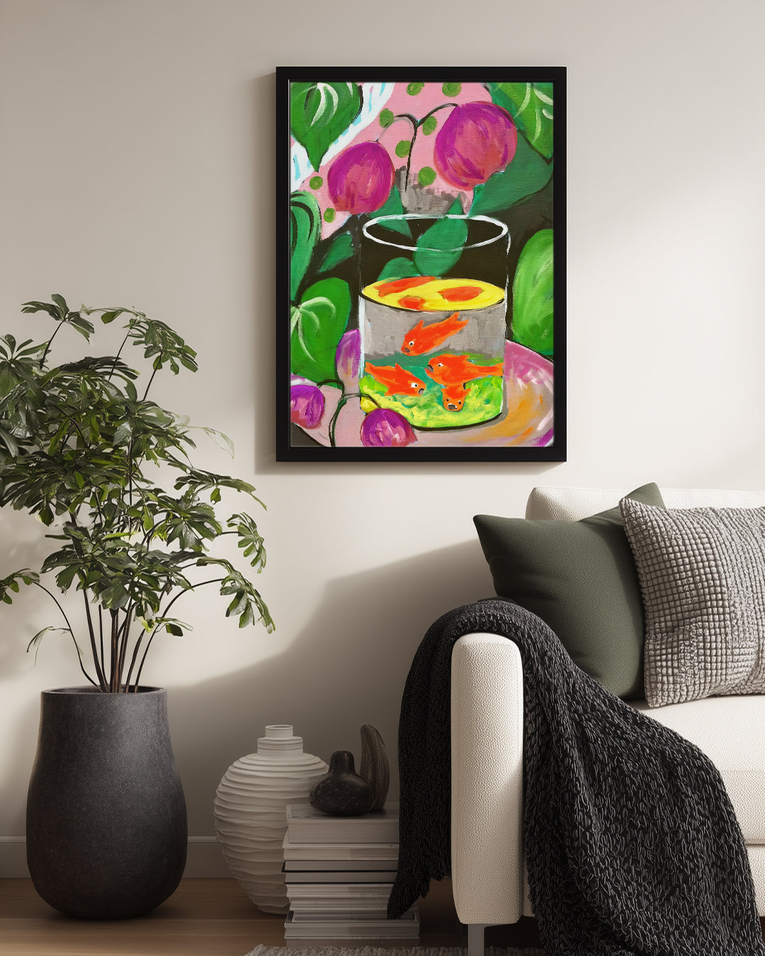 Goldfish Poster Tablosu