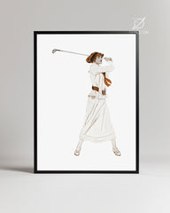 Golf Swing Poster Tablosu