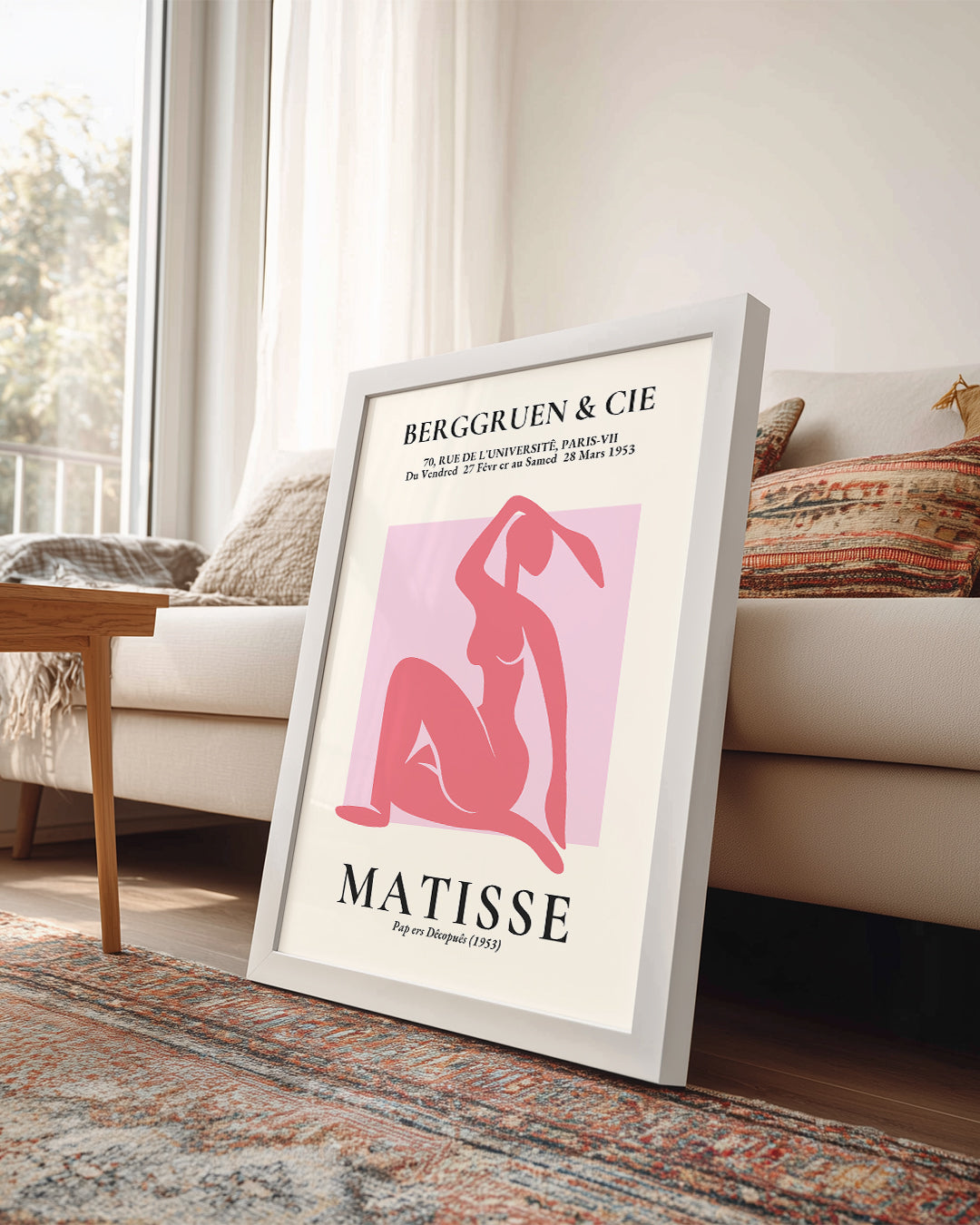 Gölgeli Nü Figür - Henri Matisse - 1953 Poster Tablosu