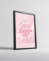 Good Smile Poster Tablosu