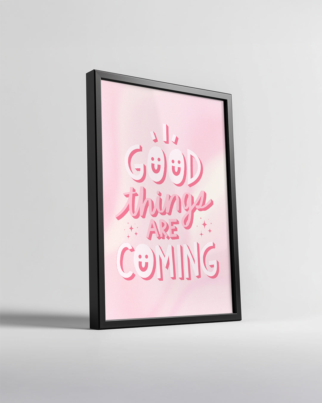 Good Smile Poster Tablosu