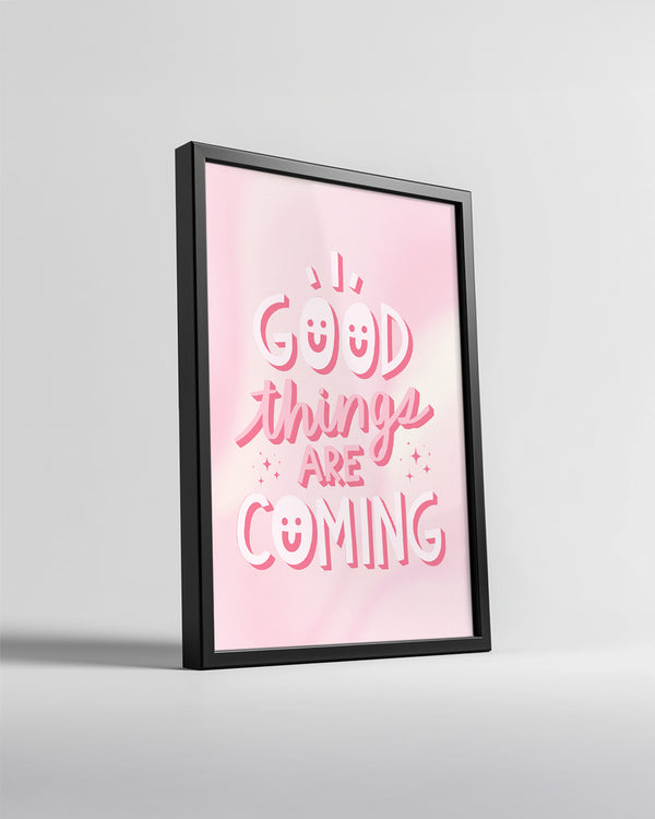 Good Smile Poster Tablosu