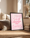 Good Smile Poster Tablosu