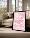 Good Smile Poster Tablosu