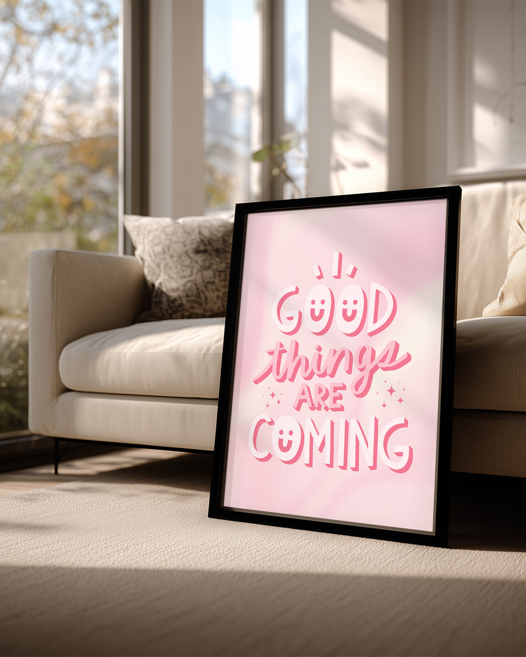 Good Smile Poster Tablosu