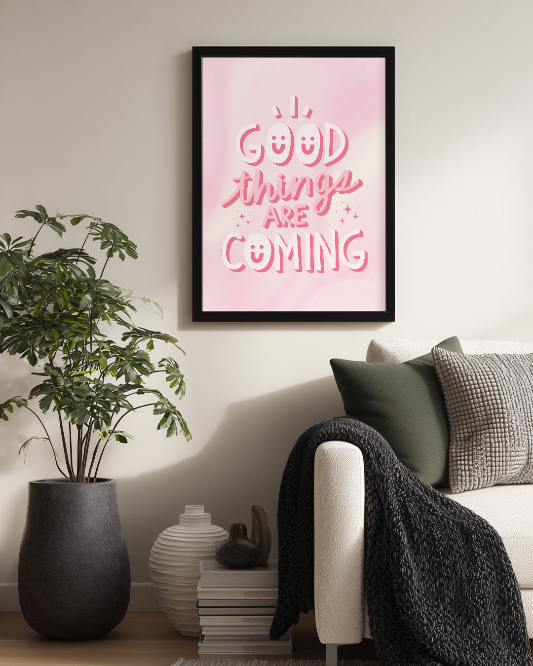 Good Smile Poster Tablosu