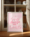 Good Smile Poster Tablosu