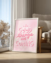 Good Smile Poster Tablosu
