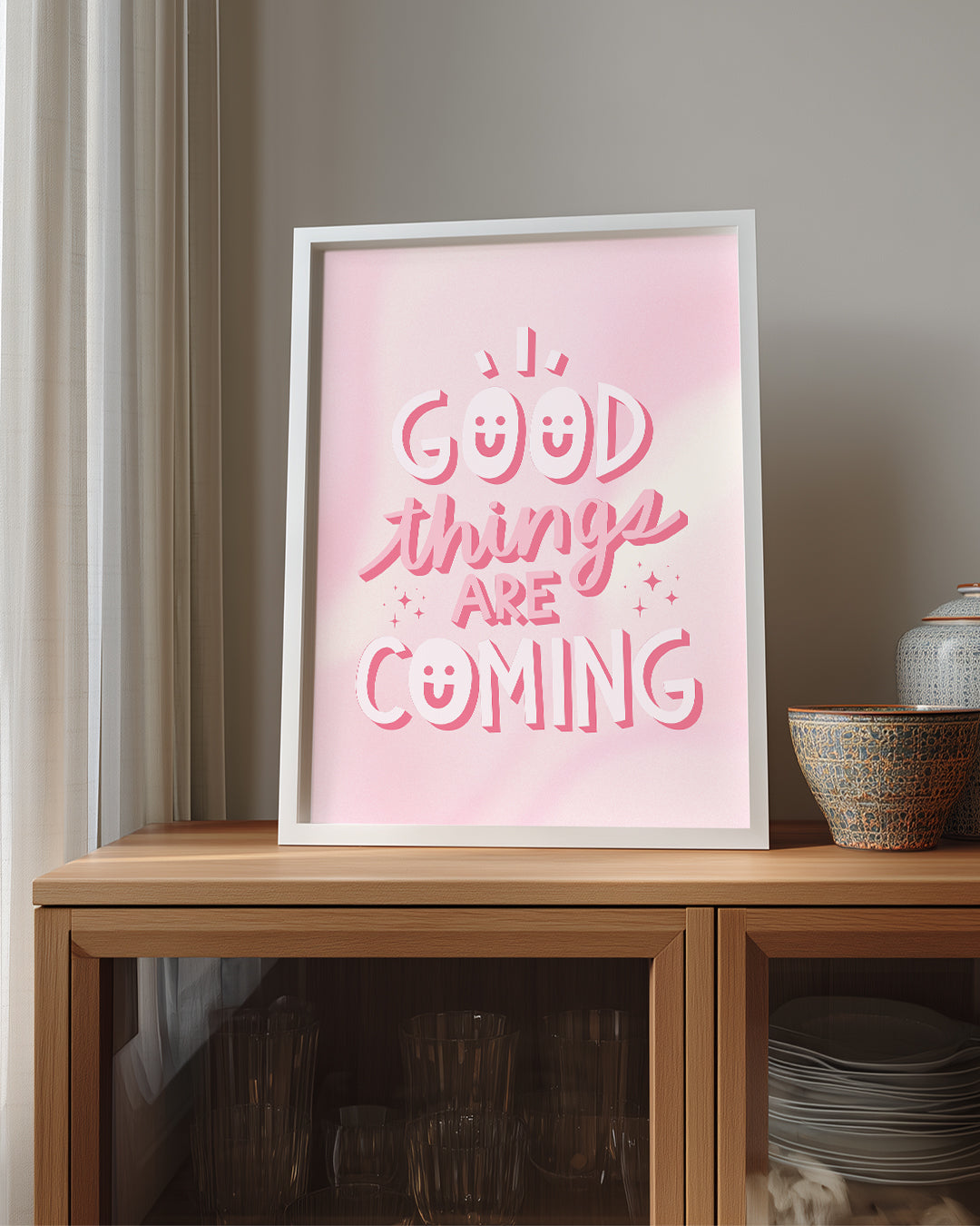 Good Smile Poster Tablosu