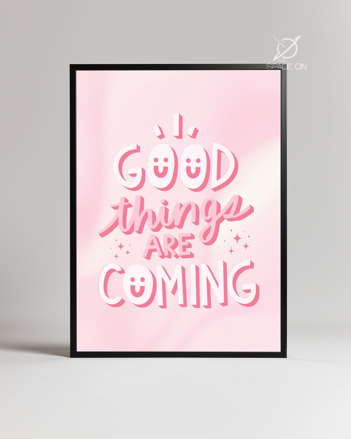Good Smile Poster Tablosu