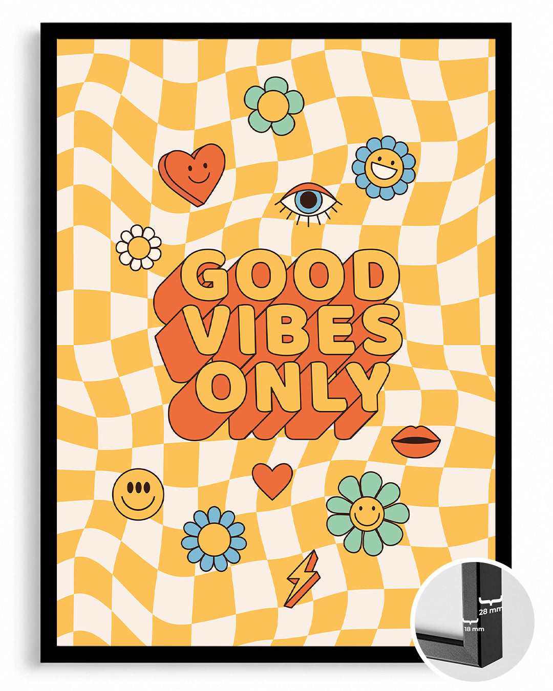Good Vibes Poster Tablosu