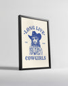 Goth Cowgirl Poster Tablosu