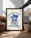 Goth Cowgirl Poster Tablosu