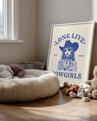 Goth Cowgirl Poster Tablosu