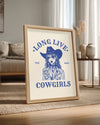 Goth Cowgirl Poster Tablosu