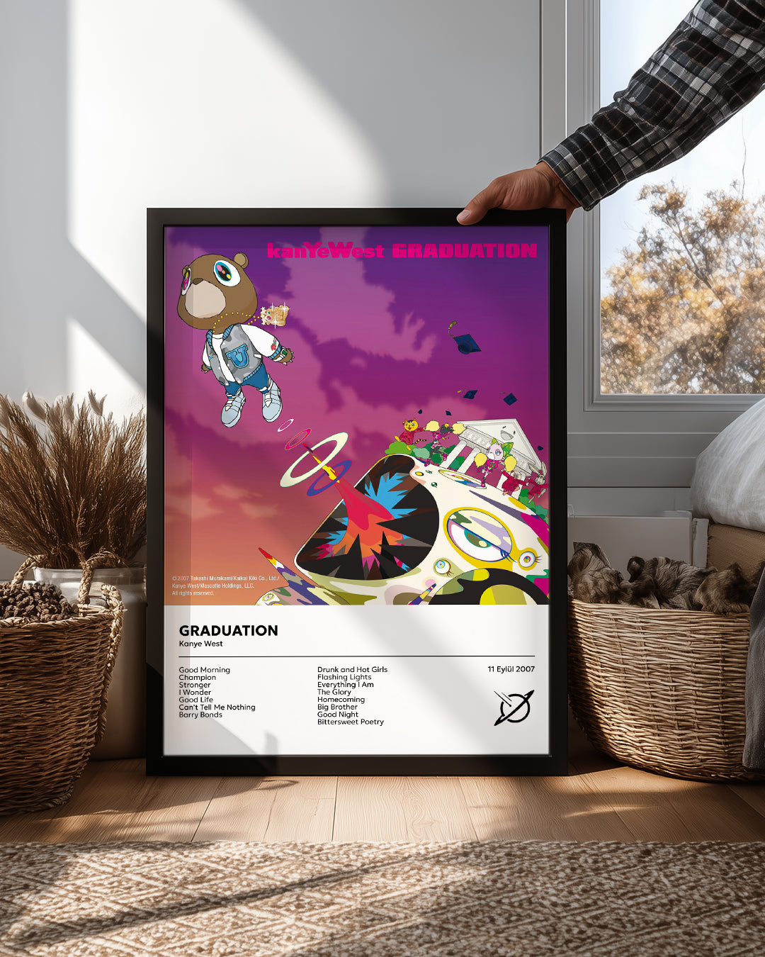 Graduation - Kanye West Poster Tablosu