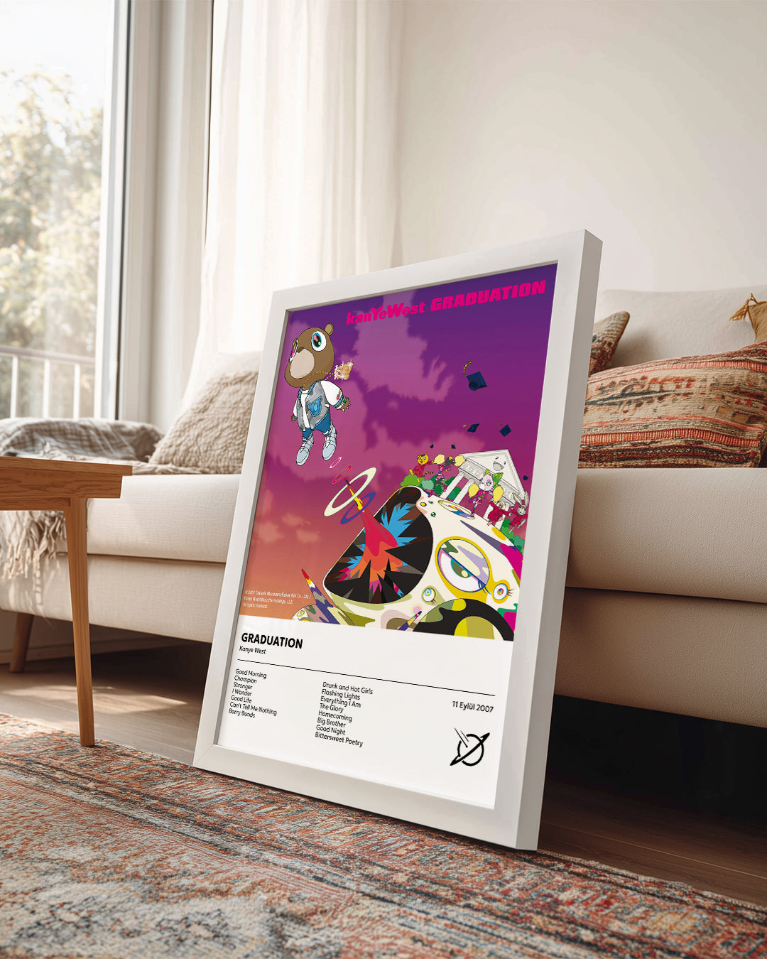 Graduation - Kanye West Poster Tablosu