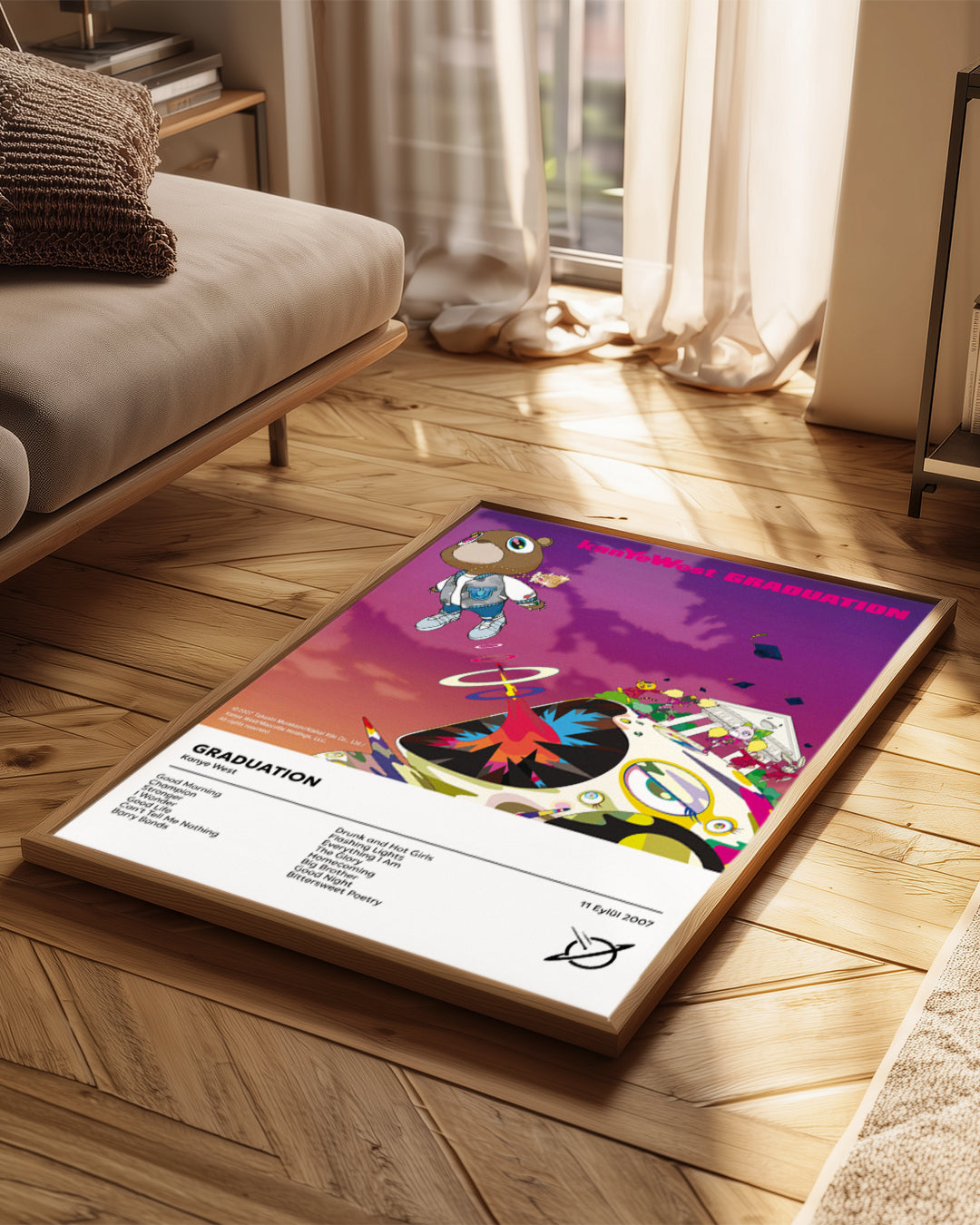 Graduation - Kanye West Poster Tablosu