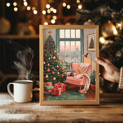 Grand Christmas Evergreen Poster Tablosu