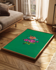 Green Bouquet Poster Tablosu