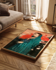 Green Ibis Poster Tablosu