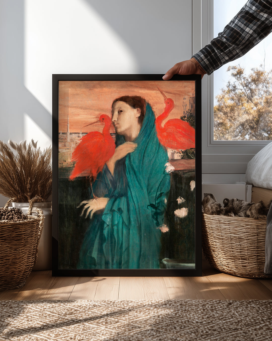 Green Ibis Poster Tablosu