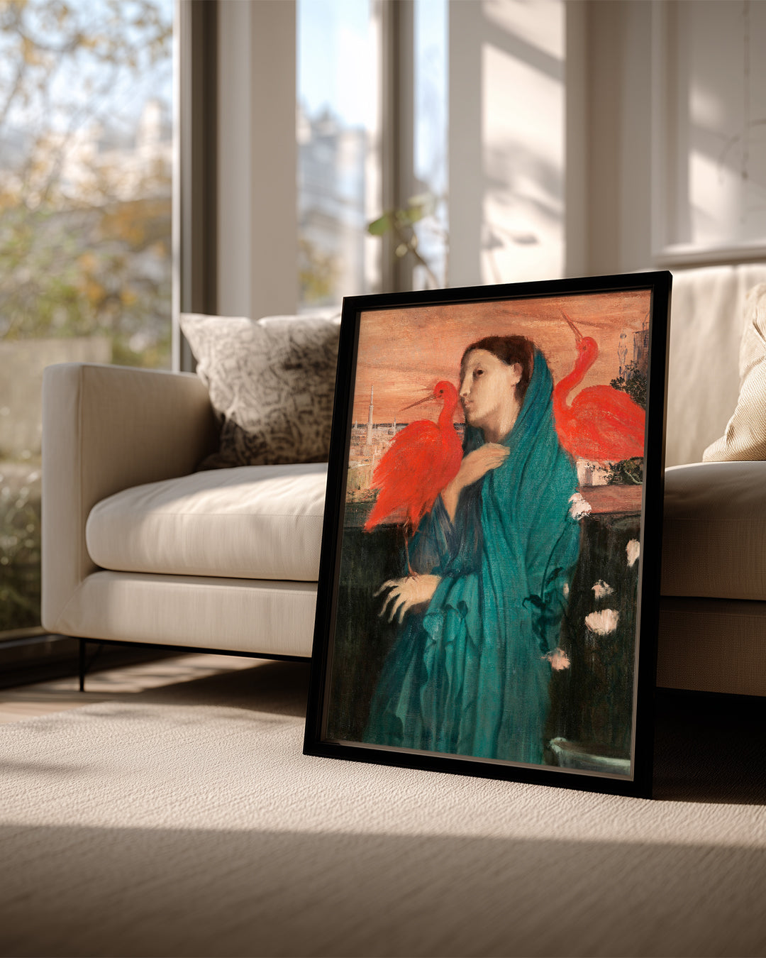 Green Ibis Poster Tablosu