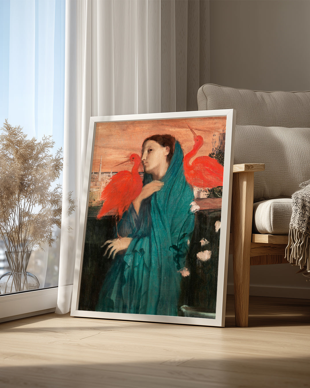 Green Ibis Poster Tablosu