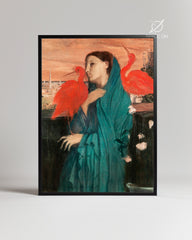 Green Ibis Poster Tablosu