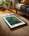 Green Marble Poster Tablosu