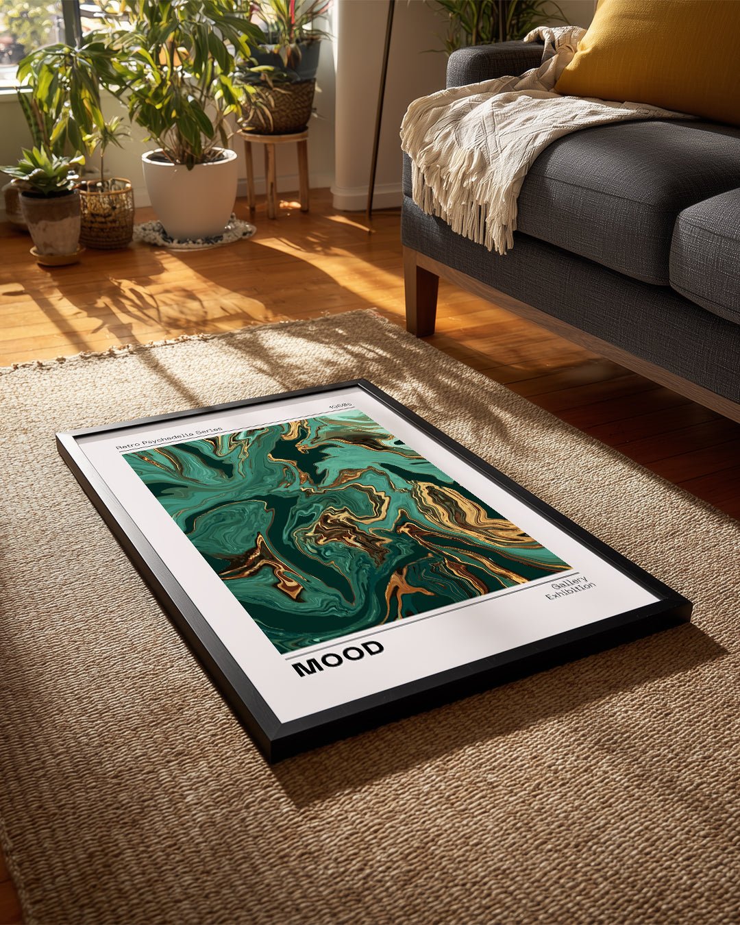 Green Marble Poster Tablosu