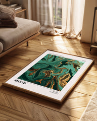 Green Marble Poster Tablosu